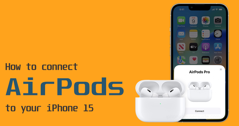 pair airpods to iphone 15